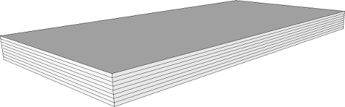 Πλάκες εξηλασμένης πολυστερίνης πάχους 7 χιλιοστών για εσωτερική μόνωση κάλυψη 4 τετραγωνικών μέτρων